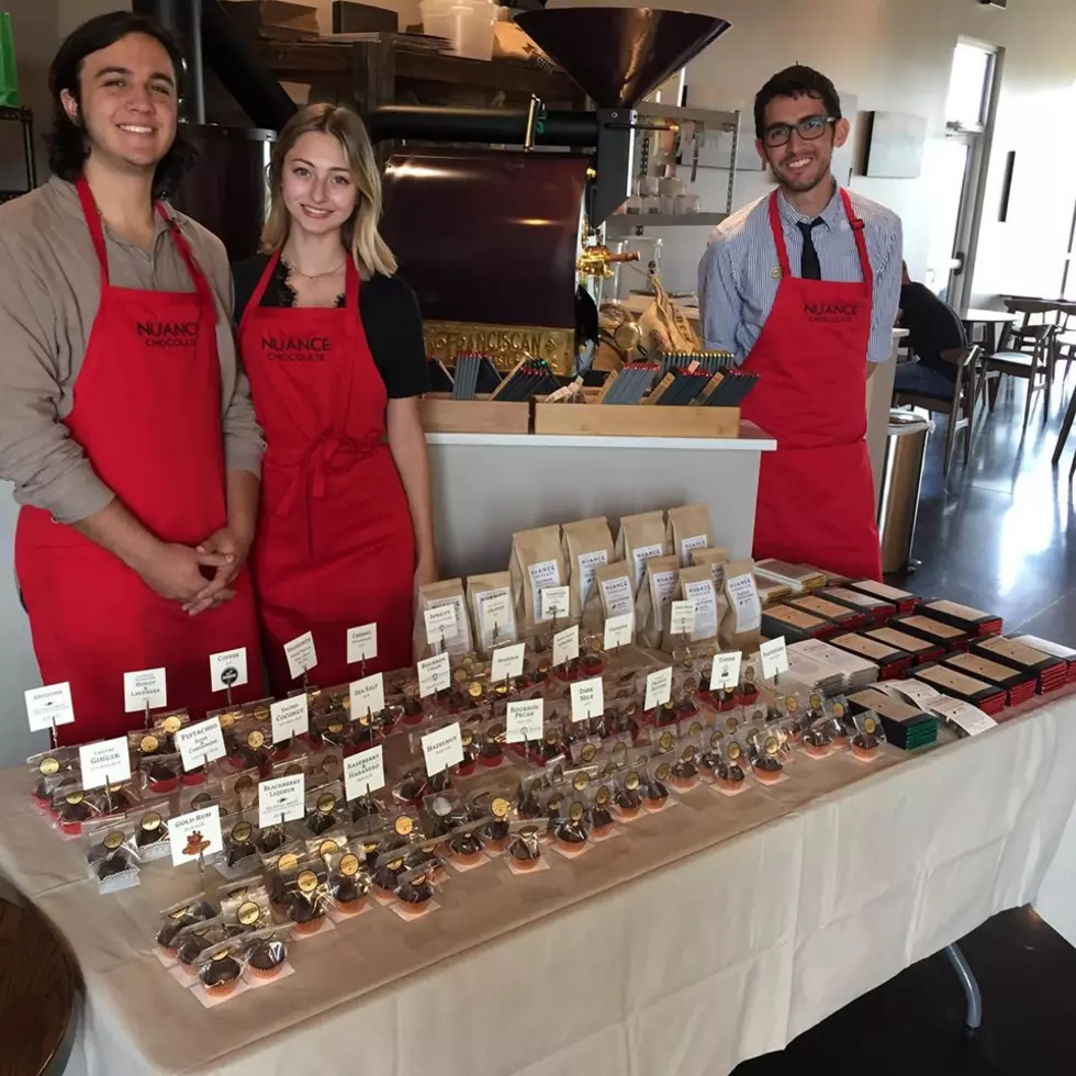 A pop-up stand at Harbinger Coffee. Courtesy of the Nuance Facebook page.