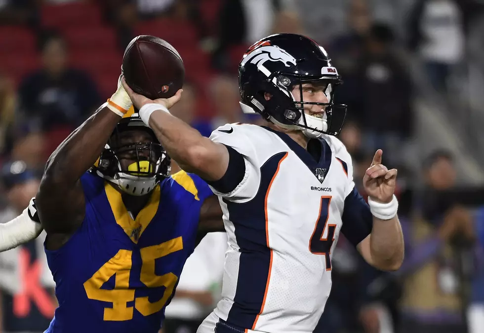 QB Brett Rypien Will Start For Broncos Thursday