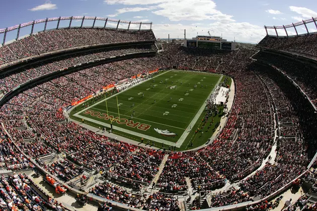 Sports Authority Field at Mile High, home stadium of the Denver Broncos  National Football League team in Denver, Colorado. The mile-high portion of  the title refers to stadium's location almost exactly where