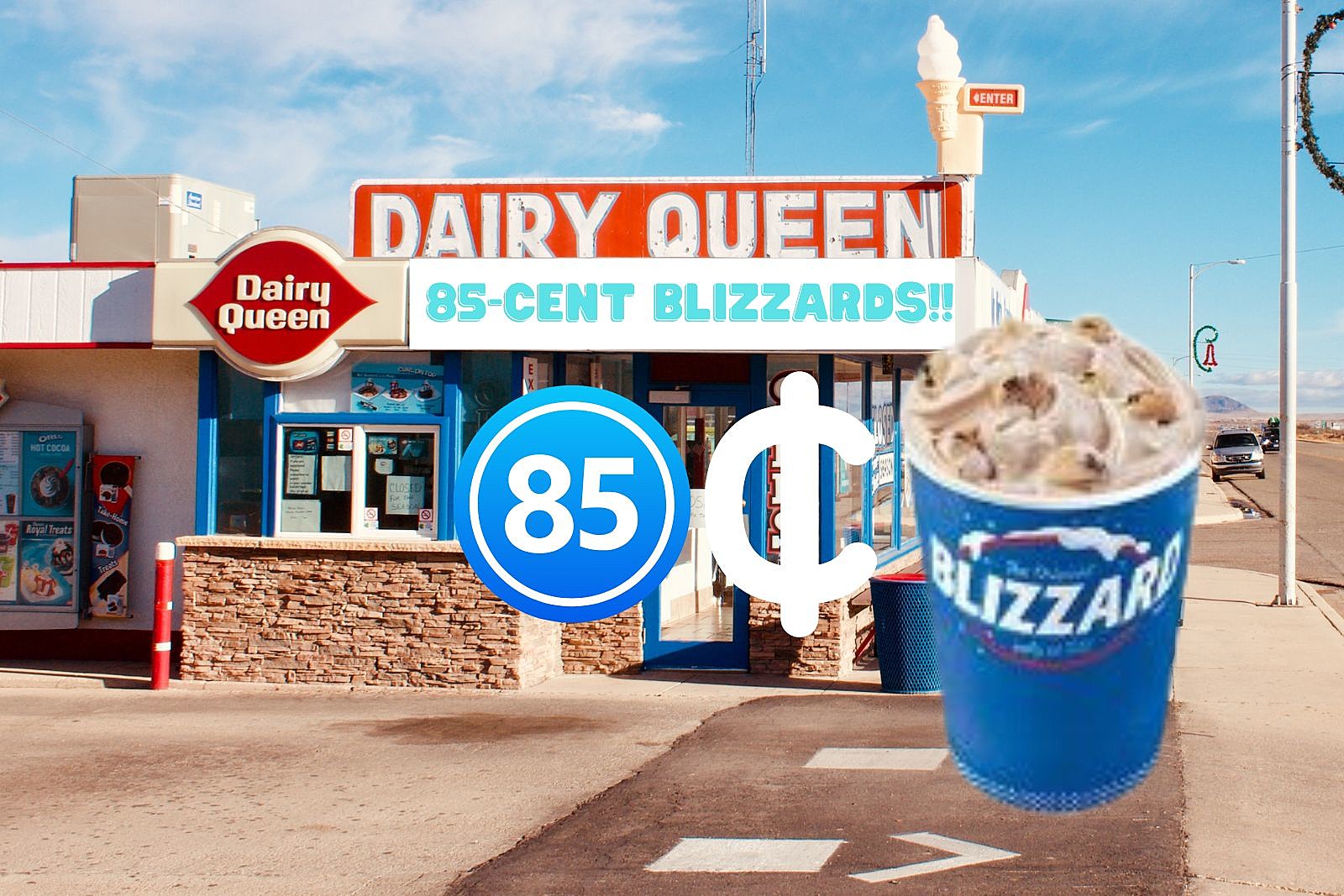 Dairy Queen - Back seats were made for treats