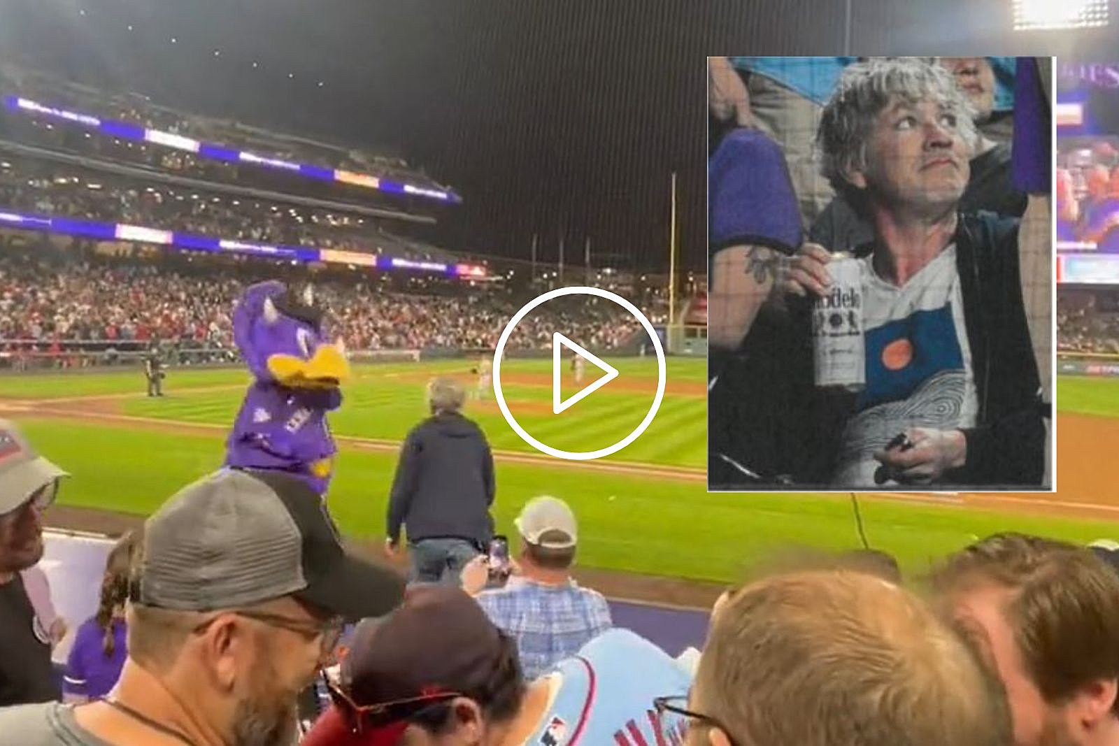 Denver police searching for fan who tackled Dinger during Rockies home game