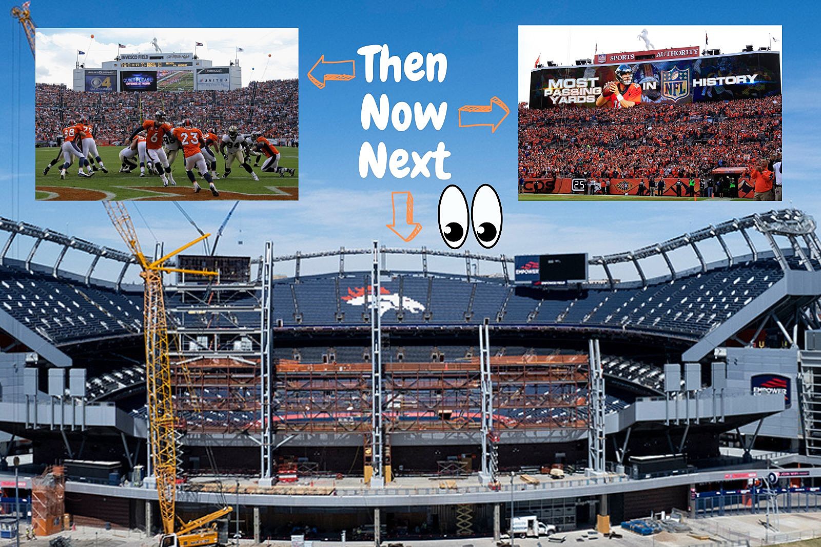 Broncos stadium renamed Empower Field at Mile High