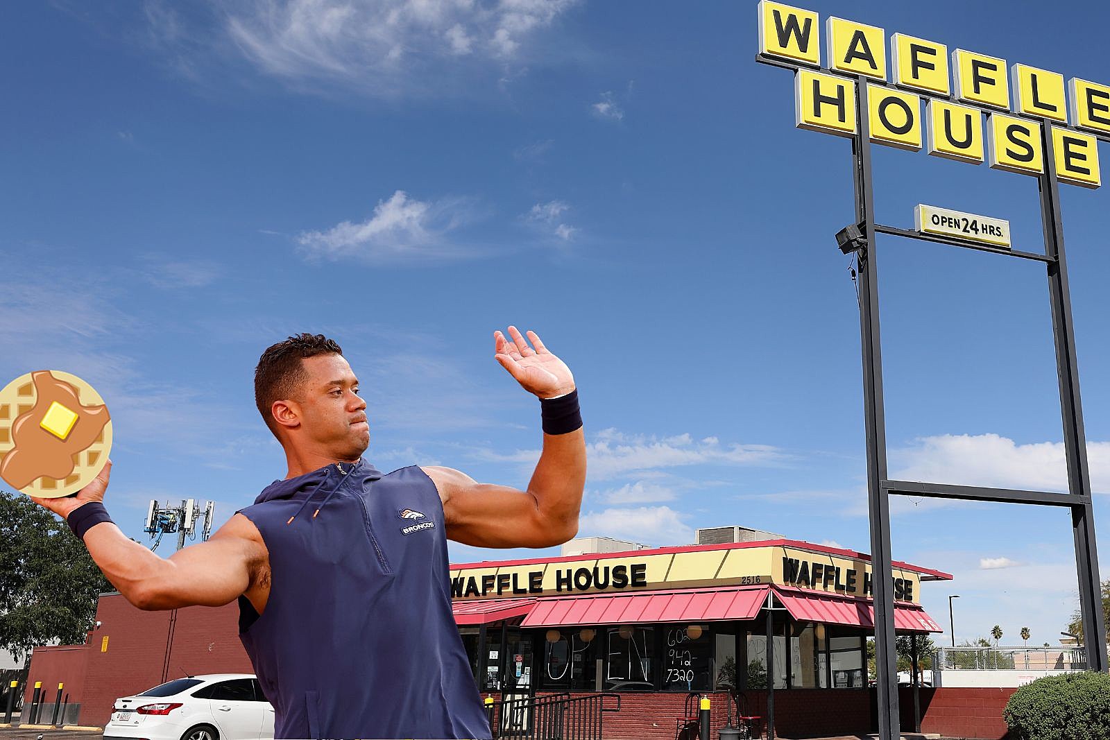 Russell Wilson Surprises Wife, Ciara, by Renting Out Waffle House