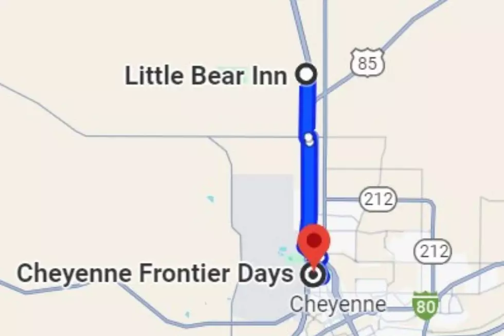 Little Bear Inn location north of Cheyenne