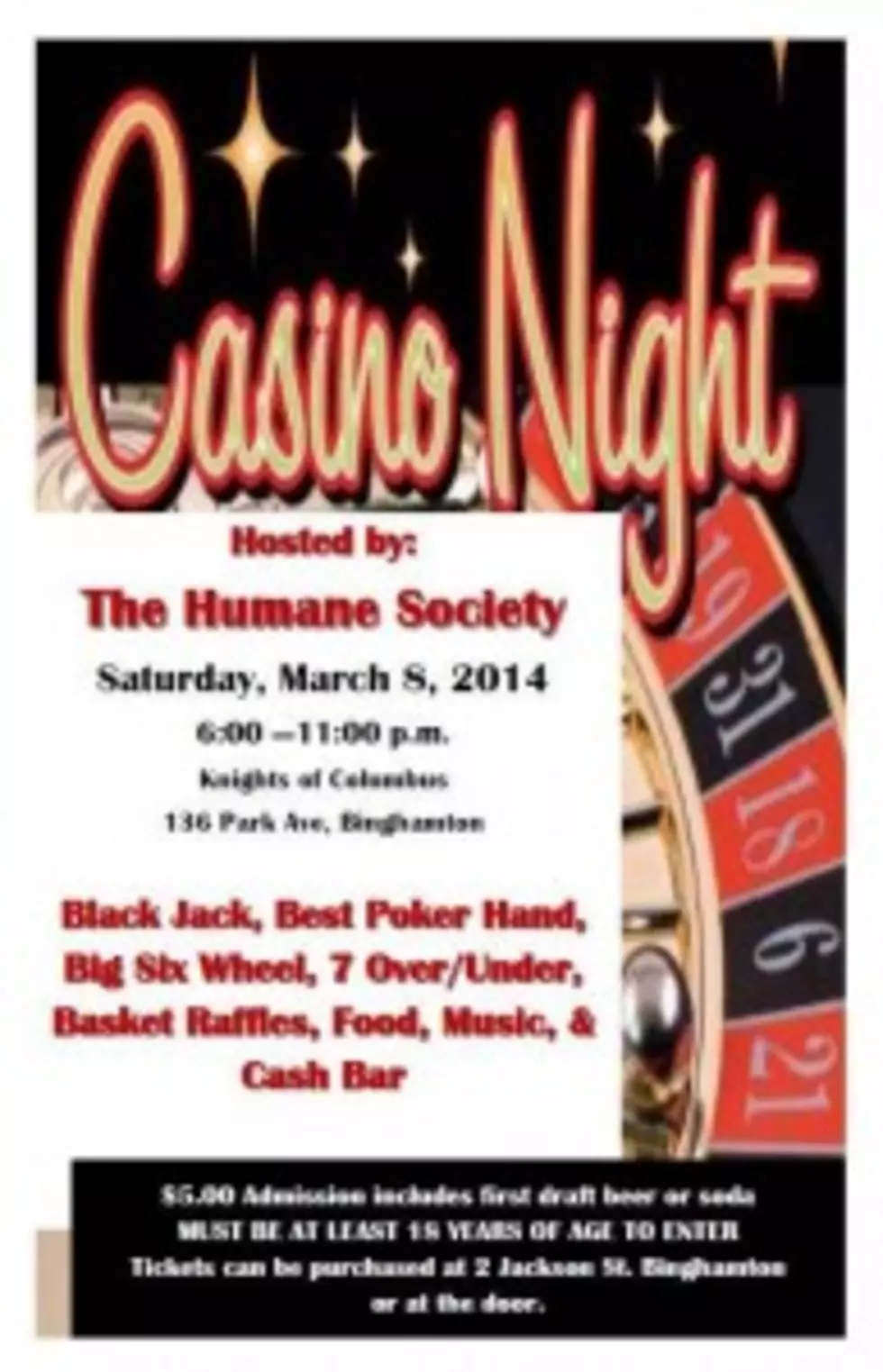 Great Turn Out The Broome County Humane Society&#8217;s Casino Night