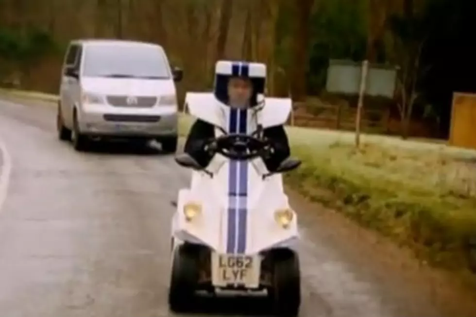 “Top Gear” Host Drives World’s Tiniest Car [VIDEO]