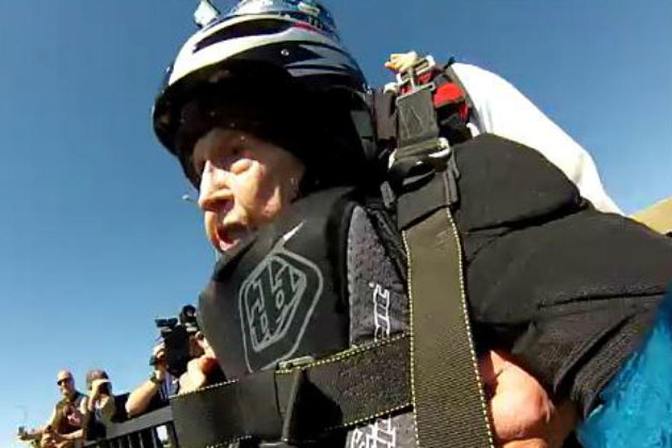 102-Year Old Goes BASE Jumping For Her Birthday [VIDEO]
