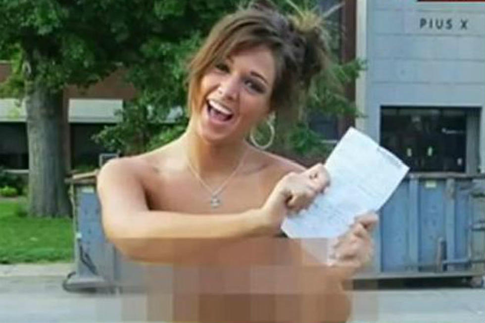 Porn Star Gets Naked in Front of Her Alma Mater [VIDEO]