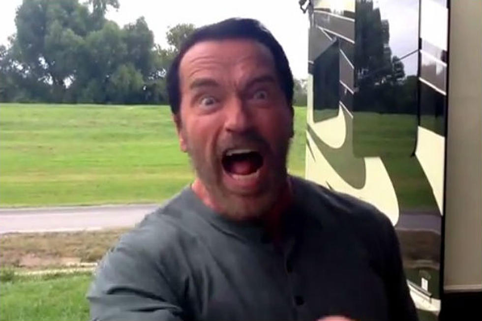 Arnold Schwarzenegger Wants You to Put That Cookie Down! [VIDEO]
