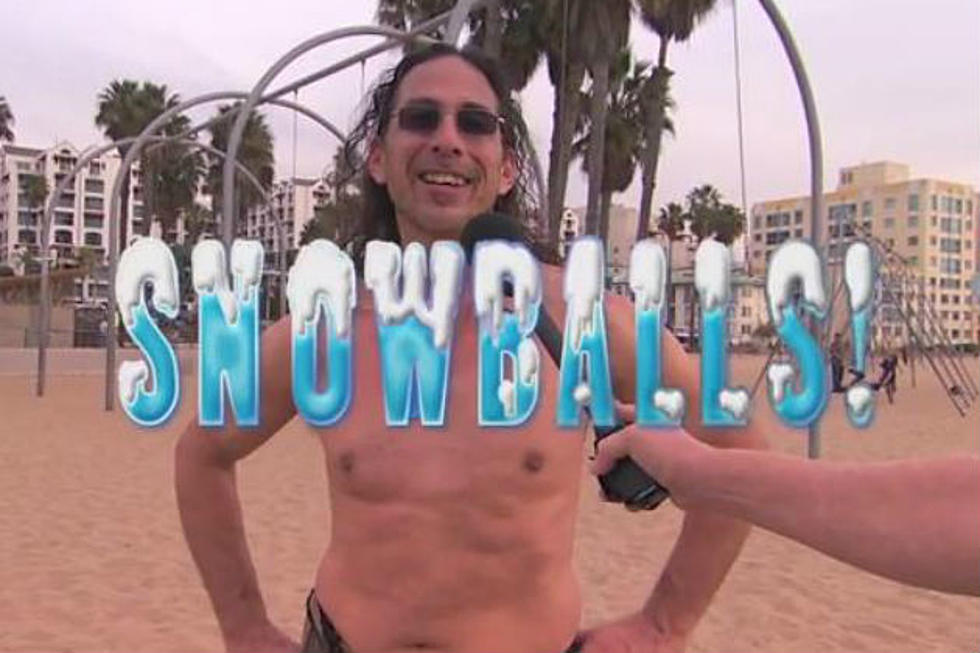 ‘Jimmy Kimmel Live’ Throws Snowballs at People on the Beach [VIDEO]