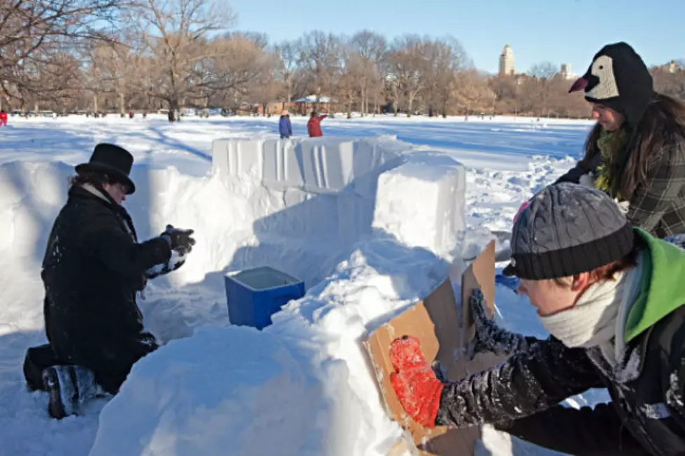 Build A Snow Fort and Bismarck Parks and Recreation May Reward You
