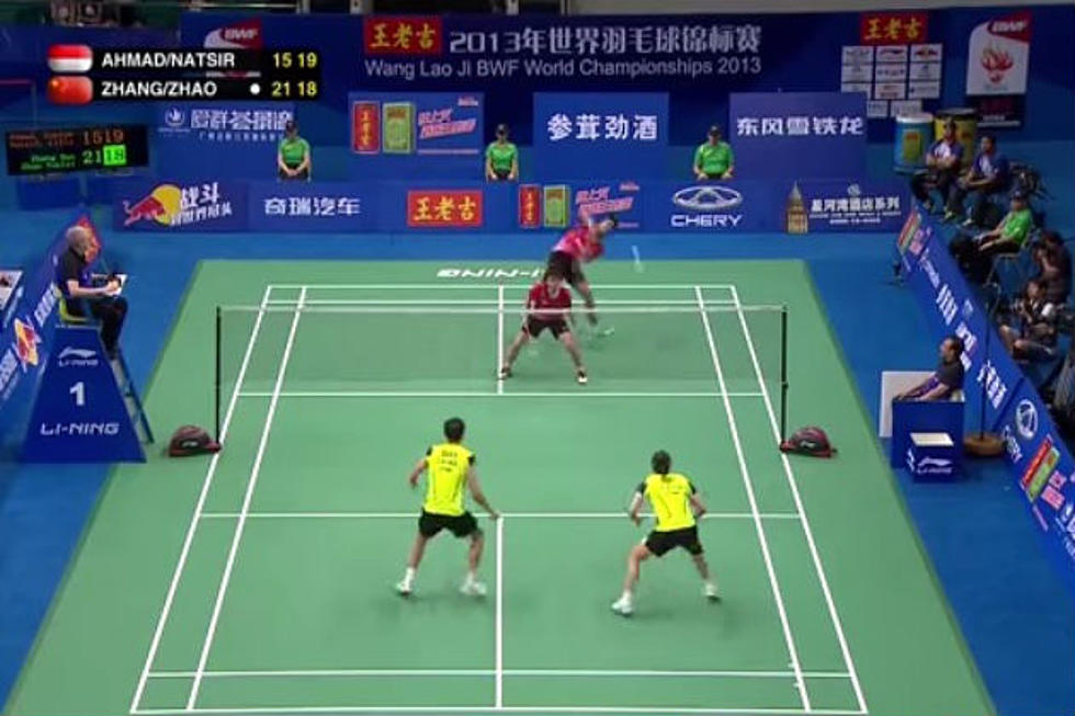 Badminton is Really Intense [VIDEO]
