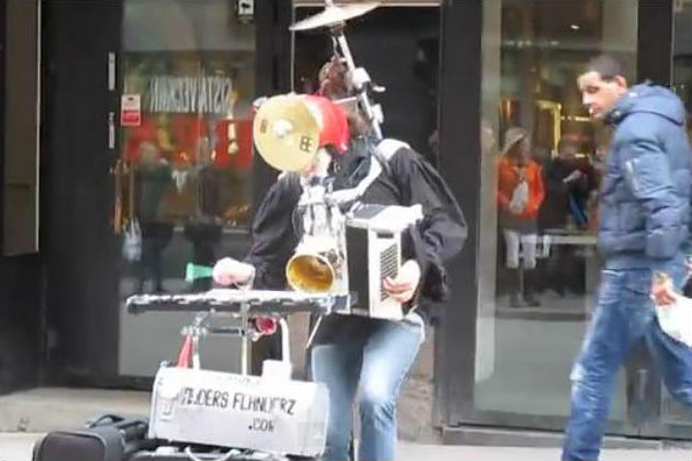 Swedish One Man Band Covers the Theme from ‘Star Wars’ [VIDEO]