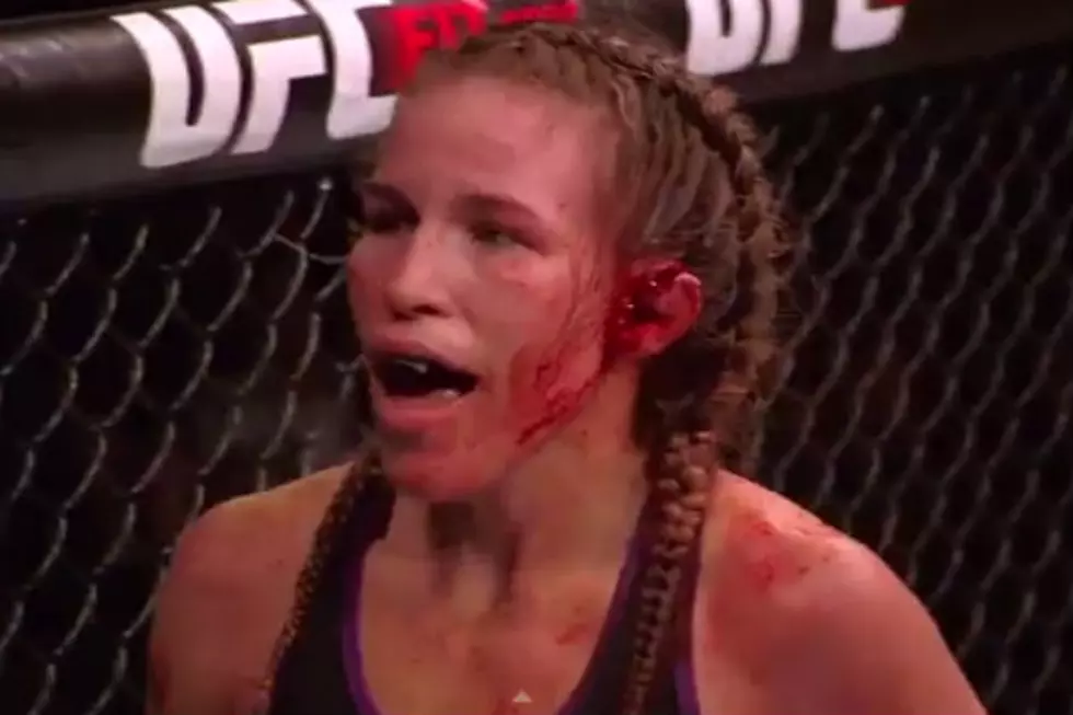 UFC’s Leslie Smith Nearly Loses Ear in Fight [VIDEO]
