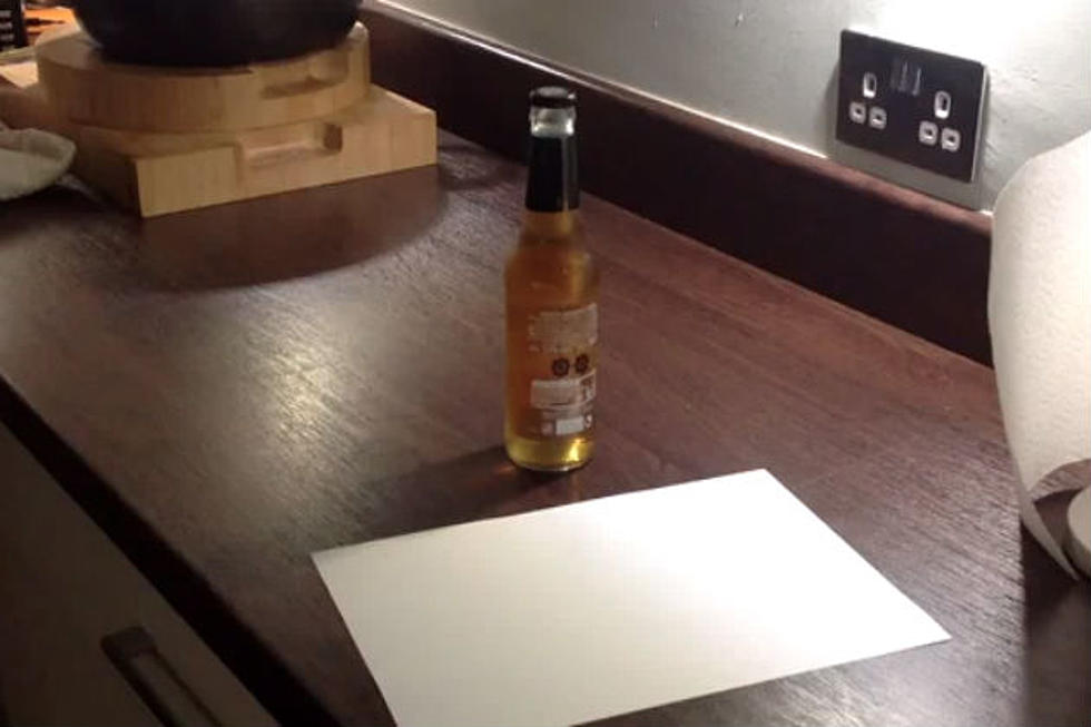 Can You Really Open a Beer Using Only a Sheet of Paper? [VIDEO]