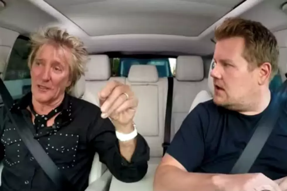 Rod Stewart Joins James Corden for ‘Carpool Karaoke’ [VIDEO]