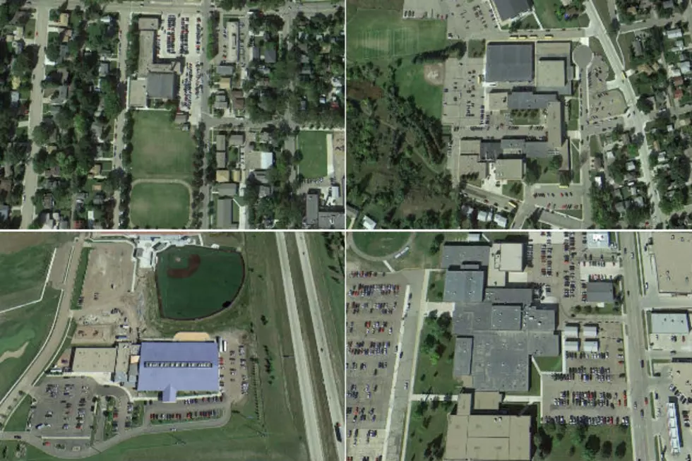 Can You Identify These Bismarck-Mandan High Schools from Satellite Images? [VIDEO]