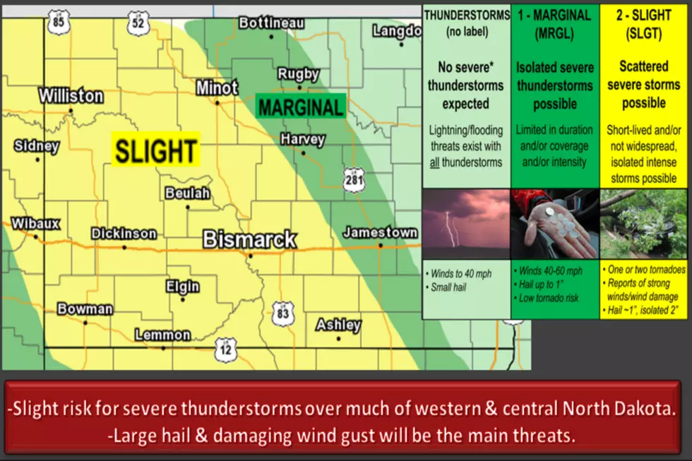 Severe Weather Possible for the Area Tuesday, June 21st