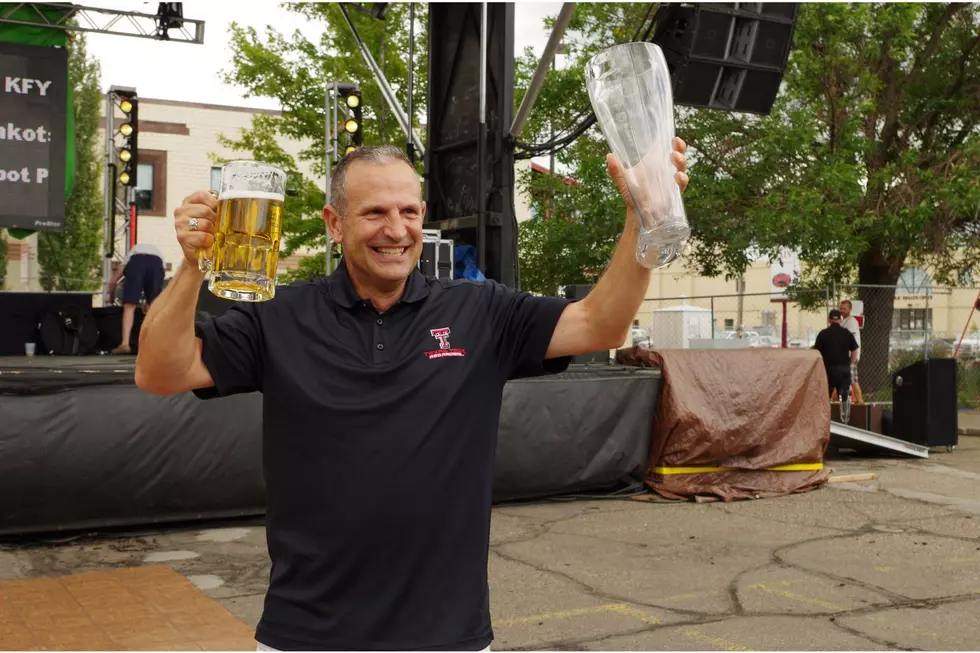 A New Stein Hoisting Champion is Crowned at German Days in Downtown Bismarck