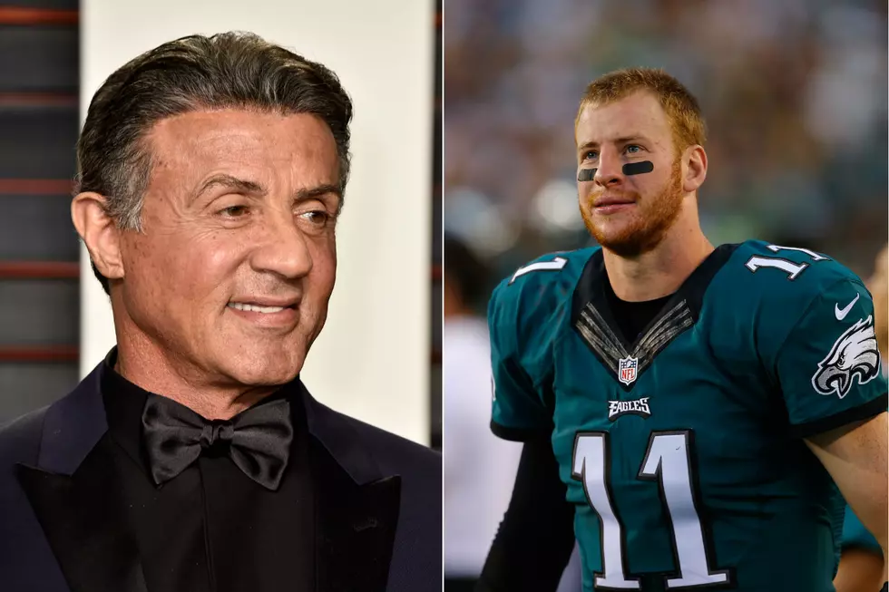 Sylvester Stallone Thinks Carson Wentz Will Lead the Philadelphia Eagles to the Super Bowl