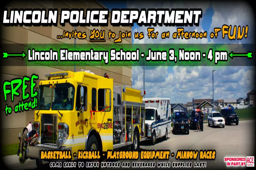 Lincoln Police Department to Host Fun Event for Kids