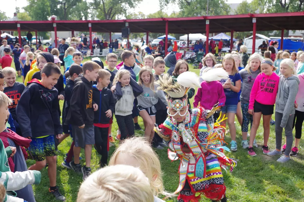 Bismarck-Mandan Students Were Excited to Learn During Youth Day at the Powwow