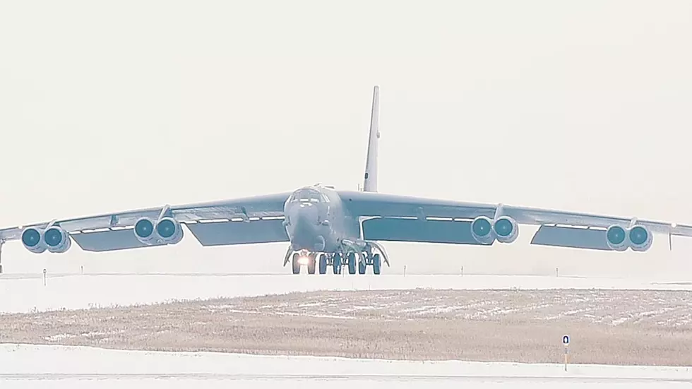 Minot's B-52 SOARING Over Super Bowl LV This Sunday!