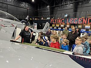 Model Citizens In Minot – A P-51 Mustang Awaits You