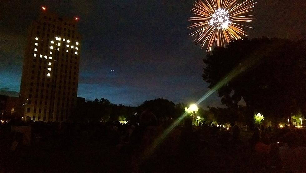 Fireworks at the Capitol