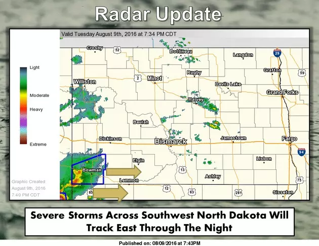 Severe Weather Possible Tuesday Night into Wednesday