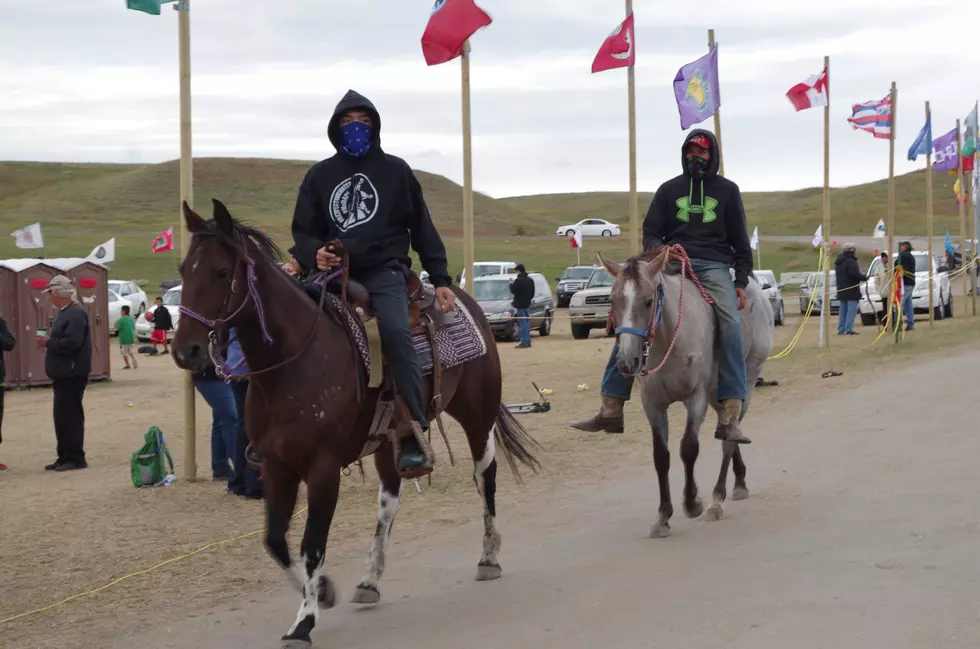 Armed Officers Confront Dakota Access Pipeline Protesters