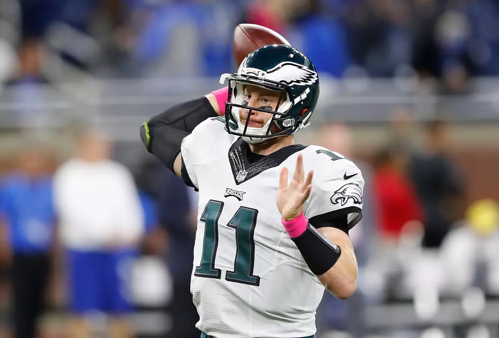Wentz&#8217;s First Interception Of Season Leads to Eagles Loss