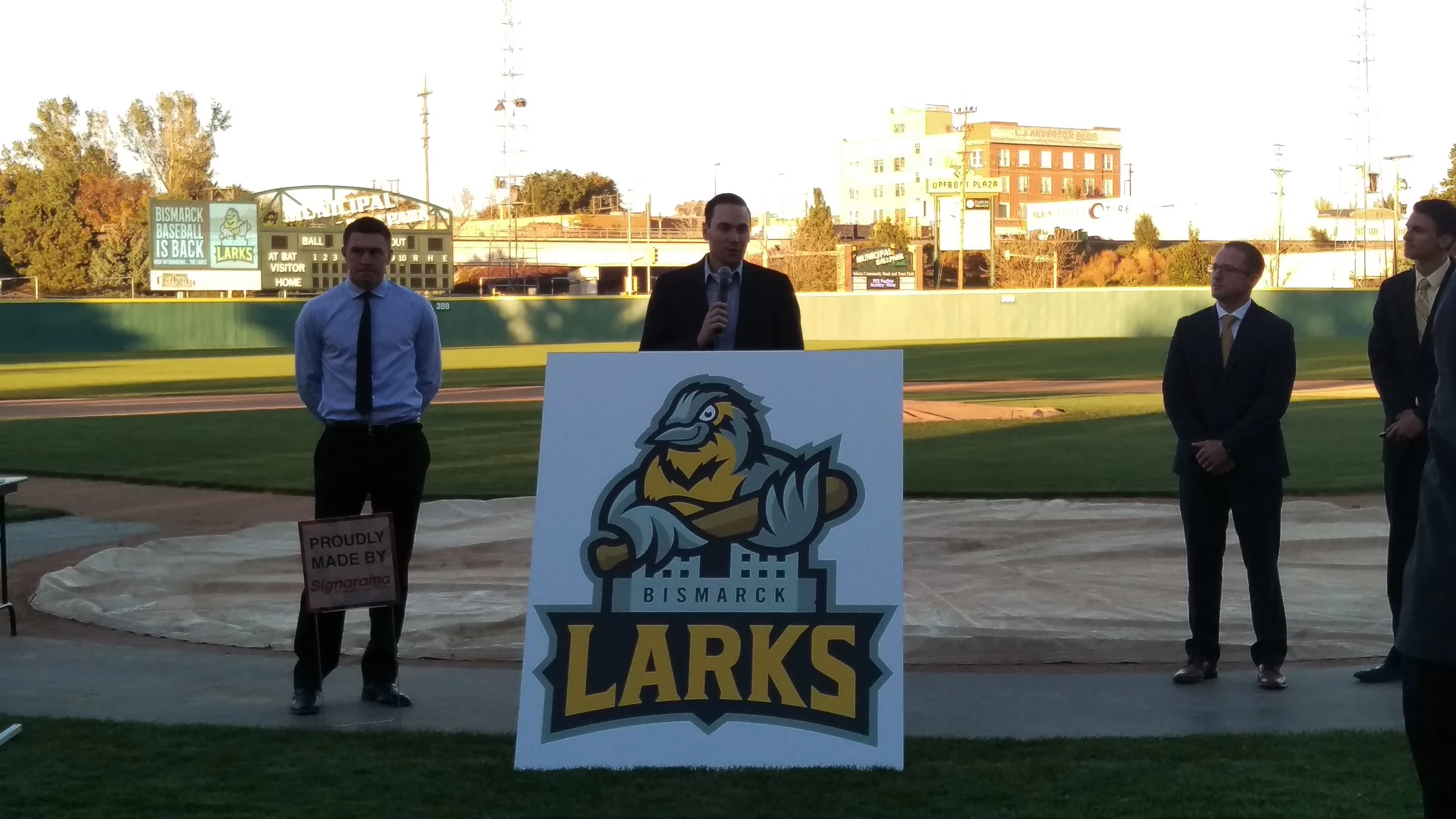 Bismarck Larks - Your Bismarck Larks are the official CHAMPIONS of the NWL  Bismarck Pod! This historic, incredible, grueling season 4 presented by  Farmers Union Insurance was completed in dramatic fashion with