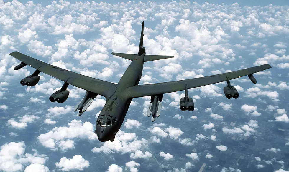 A B-52 Bomber Lost an Engine While Flying Over North Dakota