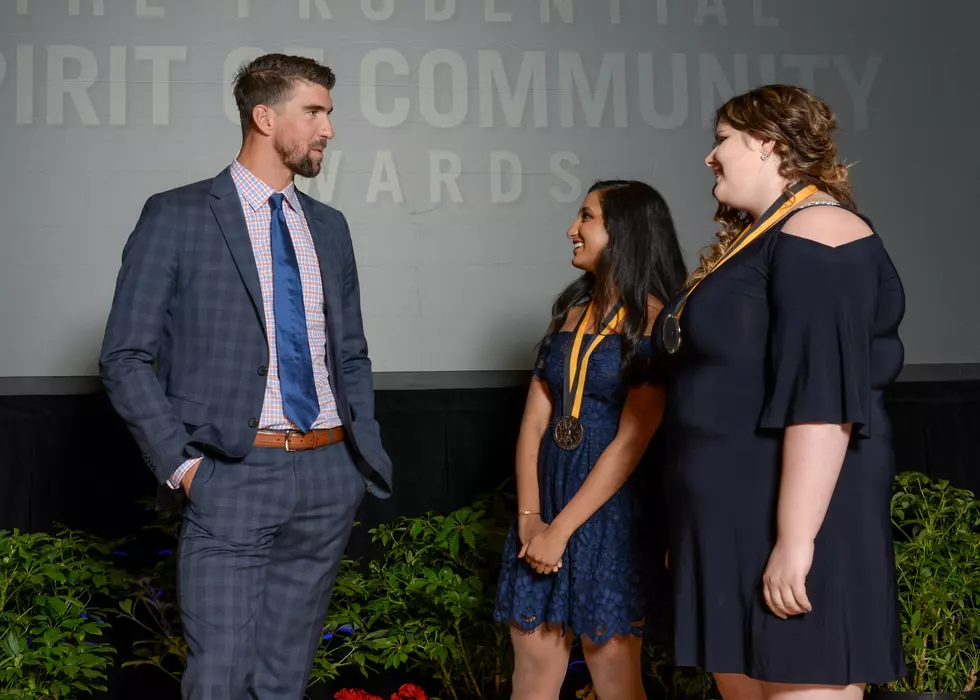 Two North Dakota Student Volunteers Honored in Washington D.C. by Michael Phelps