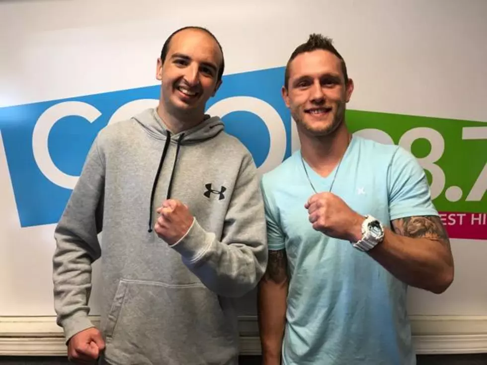 Local Boxer Matt Bentz Joins Cool 98.7 in Studio