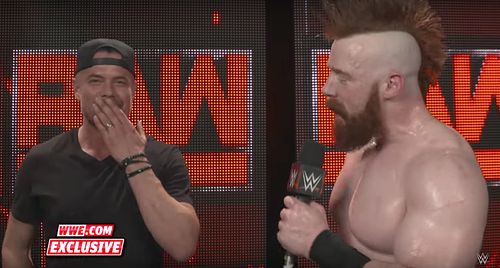 Josh Duhamel Appears on WWE’s Monday Night RAW