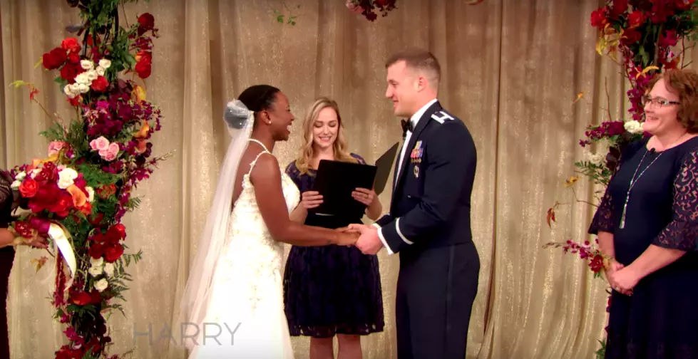 Minot AFB Captain Has Surprise Wedding on Harry Connick Jr. Show