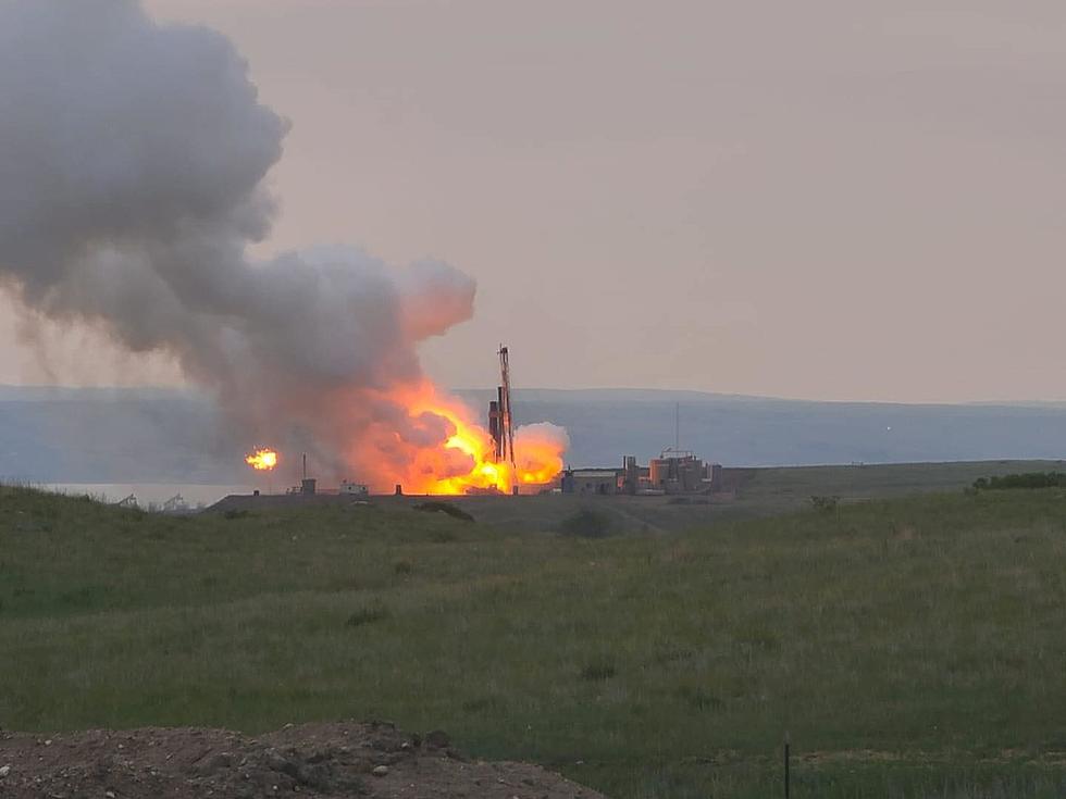 Incredible North Dakota Oil Patch Fire Roars Over Weekend.