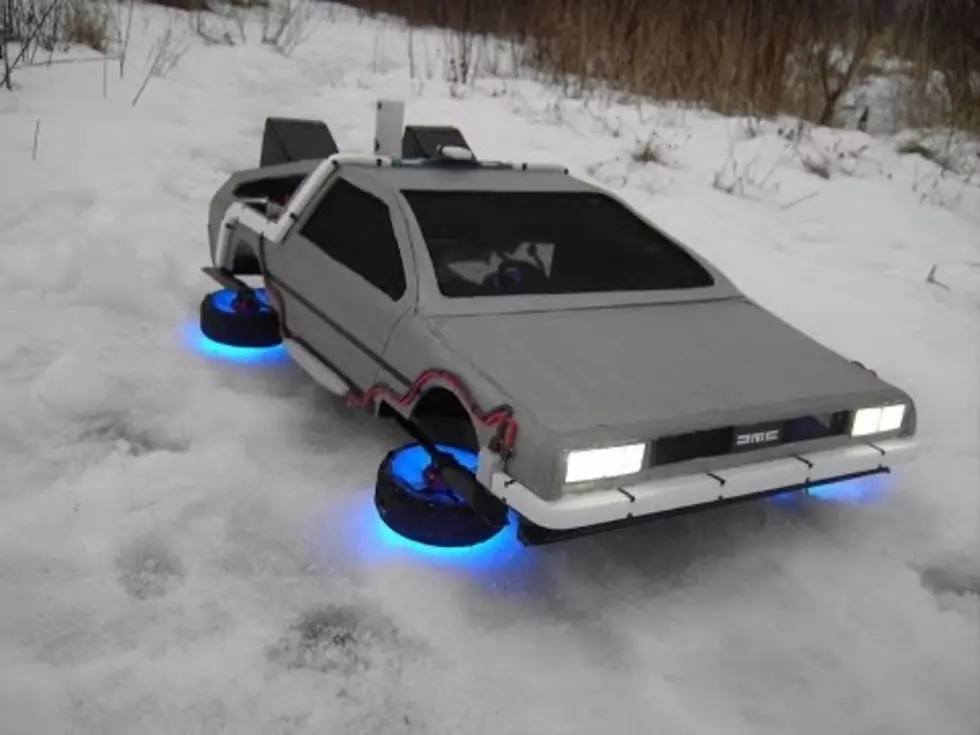 Man Turns Quadcopter Into “Back To The Future” DeLorean [VIDEO]