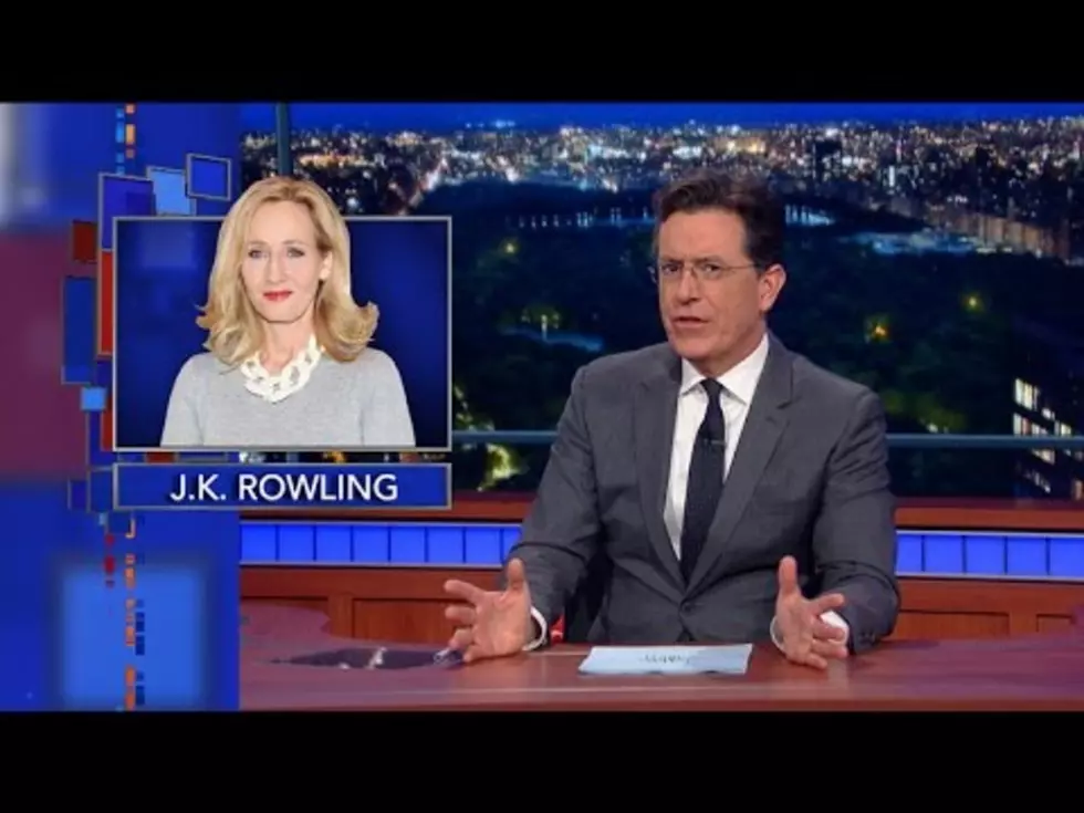 Colbert Has Had it Up to Here with Rowling’s ‘Potter’ Bombshells [VIDEO]
