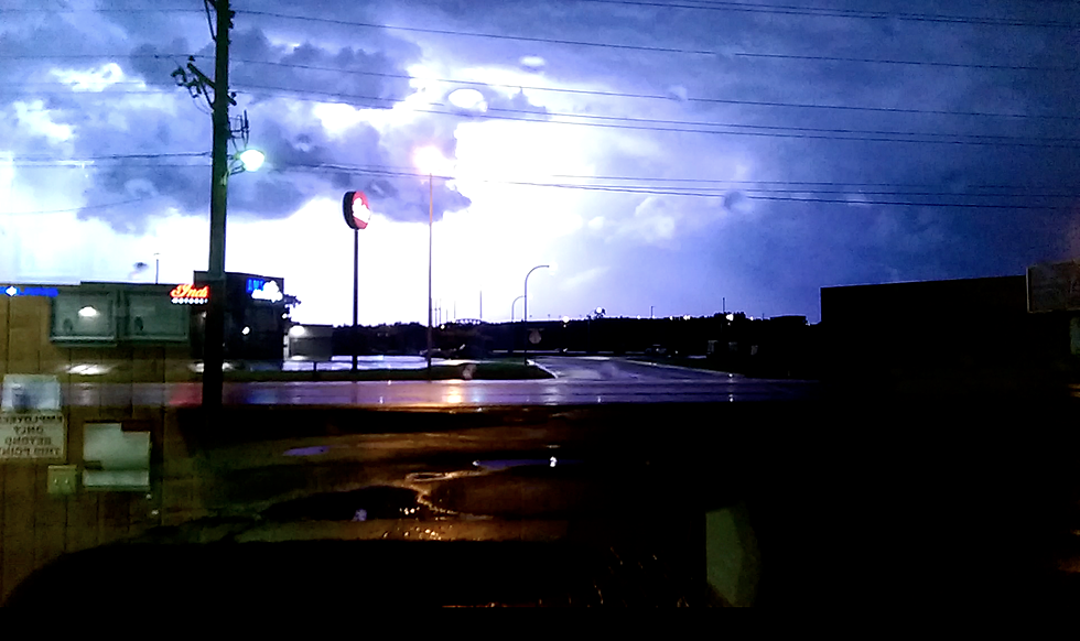 Watch Lightning Strike Nearly 30 Times in 60 Seconds in Mandan