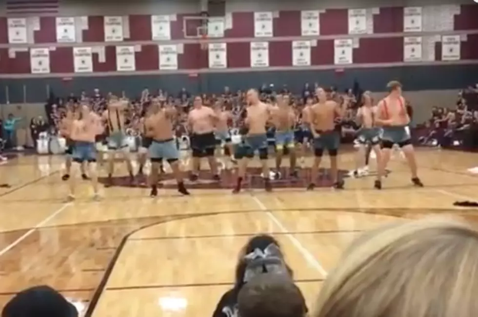 Bismarck High D-Men-Nutts Carry on Tradition with Hilarious Homecoming Performance
