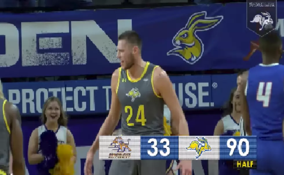 ICYMI: South Dakota State’s Basketball Team Put Up 90 Points…In a Half!