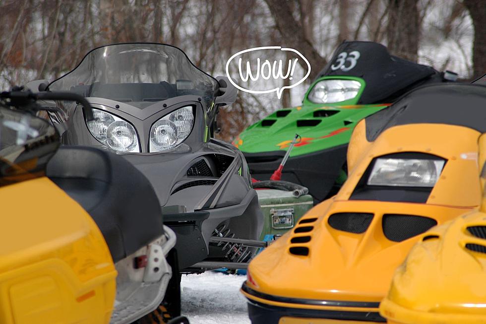 North Dakota Has The World's Largest Snowmobile?!
