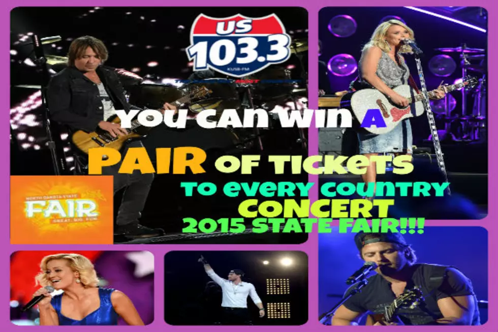 You Can Win a Pair of Tickets to Every Country Concert at the 2015 North Dakota State Fair!