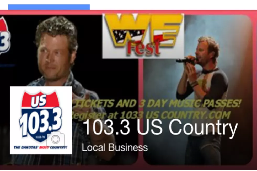 Prioritize 103.3 US Country in Your Facebook News Feed