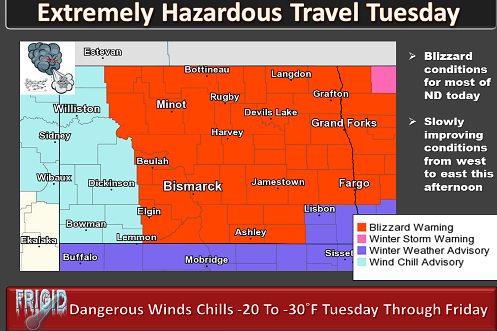 Blizzard Warning Extended to 8 p.m. Tuesday, December 6th