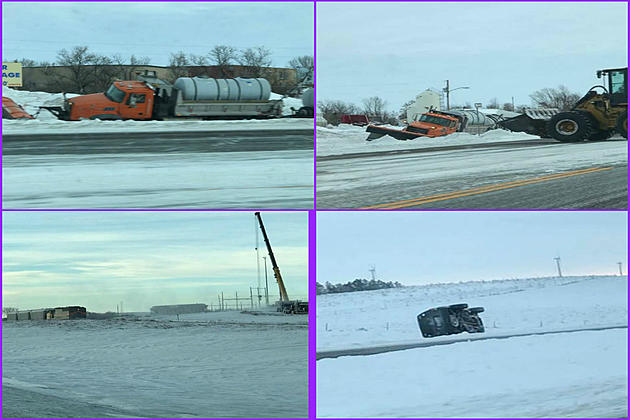 Saturday Morning Ice Cover Highways Proved to Be Difficult for Traveling