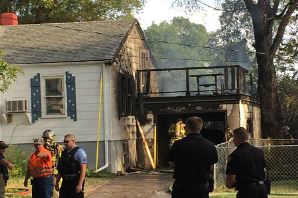Bismarck House Fire Causes Damage to Garage and Car